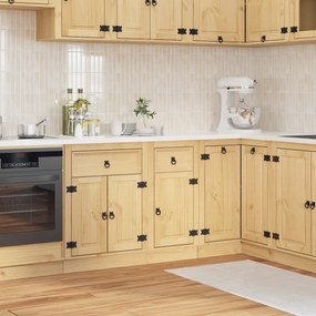 vidaXL Armário Mel 40 x 46 x 81,5 cm Madeira de Pinheiro Sólida