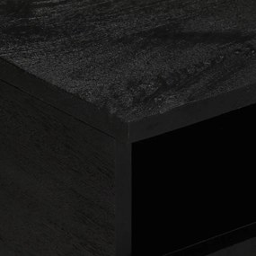 Mesa de centro 80x54x40 cm derivados de madeira preto