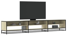 Móvel de TV 270x40x46 cm derivados de madeira carvalho sonoma