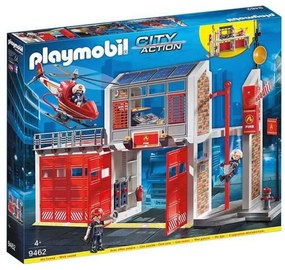 Playset City Action Fire Station Playmobil 9462