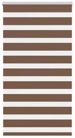vidaXL Cortina de zebra 90x150 cm largura do tecido 85,9 cm poliéster
