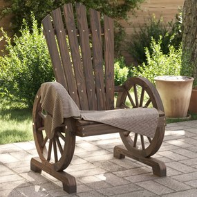 Cadeiras Adirondack para jardim 2 pcs madeira de abeto maciça