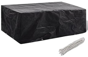 vidaXL Capa para mobiliário de jardim com 8 ilhós 200x160x70 cm