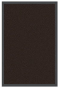 vidaXL Tapete de porta 40x60 cm castanho