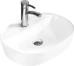 Mexen Iris lavatório de bancada 50 x 38 cm, branco - 21995000
