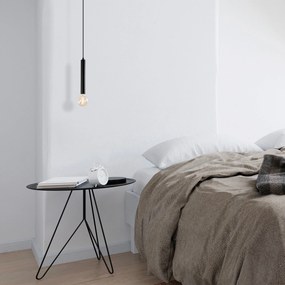 Candeeiro Suspenso Tempo – Preto – 4 x 4 cm