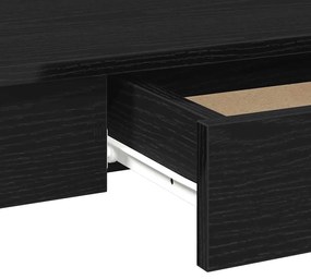 Secretária 100x45x75 cm derivados de madeira preto