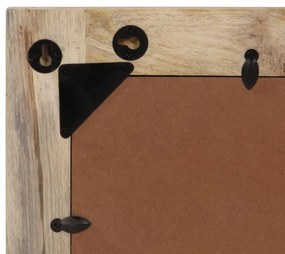 Espelho de casa de banho 50x70x2,5 cm mangueira maciça e vidro