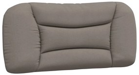 Estrutura de cama com LED sem colchão 90x190 cm tecido
