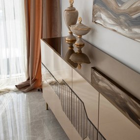Console Milan – Bronze Gold – 180 cm x 80 cm x 40 cm