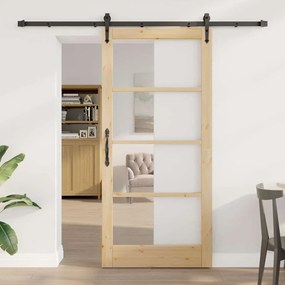 Porta Deslizante com Conjunto de Hardware 'ORKDAL'93x202 cm