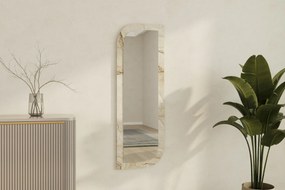 Espelho Arni – Mármore Éfeso – 40x120 cm