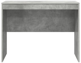 Escrivaninha Cinza-Concreto MDF 100 x 50 x 76 cm Escrivaninha