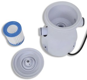 Bomba com filtro para piscina 1135 L / h