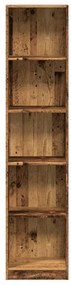 Estante 40x24x176 cm derivados de madeira madeira velha