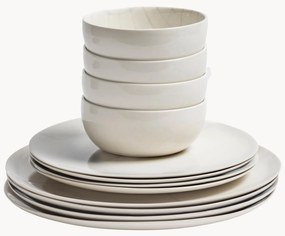 Conjunto de loiça em porcelana Zuma by Serax X Kelly Wearstler, 4 pessoas (12 uni.)