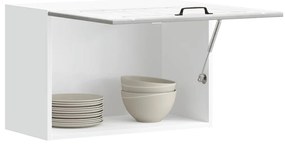 vidaXL Armário de parede da cozinha Lucca madeira cinzento cimento