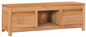 Móvel de TV 100x30x35 cm madeira de teca maciça