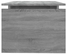 Mesa de centro 68x50x38 cm derivados de madeira cinza sonoma