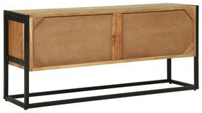 Aparador de TV 110x30x50 cm Madeira de Acácia Sólida