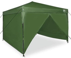 Tenda de Toldo Verde 300 x 300 x 227 / 236 / 245 cm Tecido Oxford