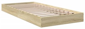 Estrutura cama s/ colchão derivados de madeira carvalho sonoma