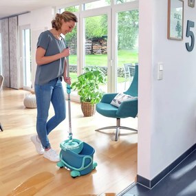 433472 Leifheit Conjunto de mopa e discos Clean Twist Ergo Mobile