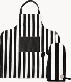 Avental de algodão com luva para forno Aron