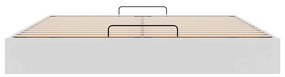 Estrutura de cama otomana sem colchão 180x200 cm branca