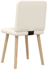 Cadeiras de jantar 2 pcs linho