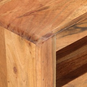 Móvel de TV 110x30x40 cm madeira de acácia maciça