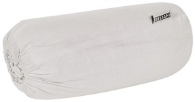 Lençol-capa em algodão cinzento claro 140 x 200 cm JANBU Beliani