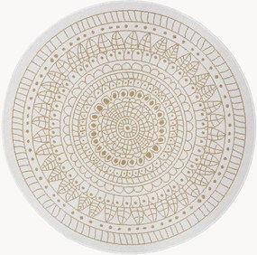 Tapete redondo reversível para interior e exterior Porto