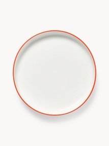 Pratos de pequeno-almoço em porcelana Facile, conjunto de 2
