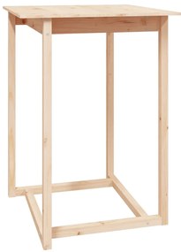 5 pcs conjunto de bar pinho maciço