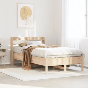 vidaXL Cama sem colchão 90x190 cm madeira de pinho maciça