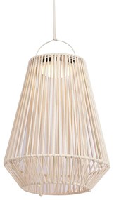 Candeeiro de Mesa Boémio Bege Incl. LED Regulável em 3 Níveis IP54 Recarregável por Energia Solar - Duca Boêmio