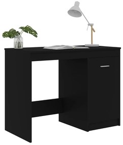 Secretária 100x50x76 cm derivados de madeira preto
