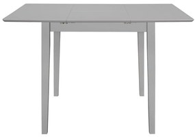 3 pcs conjunto de jantar MDF cinzento