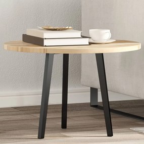 vidaXL Tampo de mesa redondo Ø60x2 cm madeira de acácia maciça