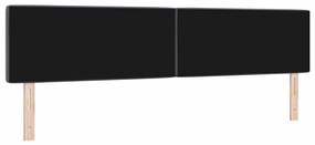 Cabeceira LED com botões de cristal, estofada, cinza escuro, 100 cm, v