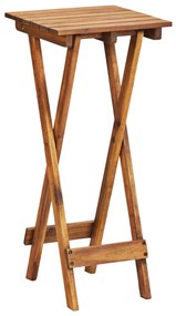 Suporte para plantas 30x30x67 cm madeira de acácia maciça