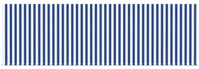 Toldo Retrátil Manual Listras Azuis e Brancas 400 × 300 cm