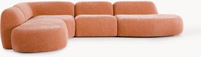 Sofá de canto modular XL com chaise longue Wolke