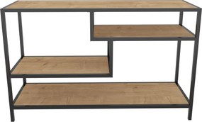 Móvel TV Stand Robbins – Oak/Black – 120 cm x 39 cm x 75 cm