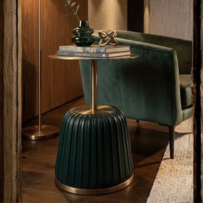 MESA DE APOIO EGLE Ø 40X55 CM VERDE