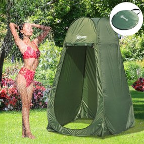 Tenda de Campismo Instantâneo Tipo carpa Chuveiro Trocador de WC Impermeável para acampar - 100x100x185cm