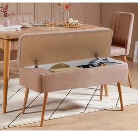 Conjunto de Mesa de Jantar Extensível e Cadeiras Vina – Pinho Atlântic