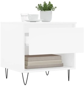 Mesa de centro 50x46x50 derivados de madeira branco