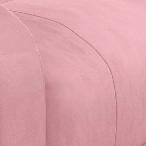 Poltrona de massagens elevatória veludo rosa